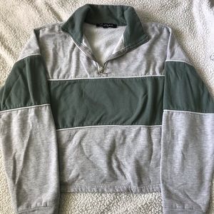 Cropped Quarter-Size Zip Ups